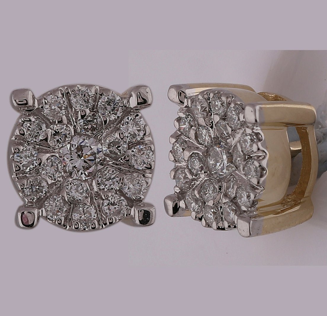 Radiant Cluster Brilliance Earrings - Splendid Jewellery