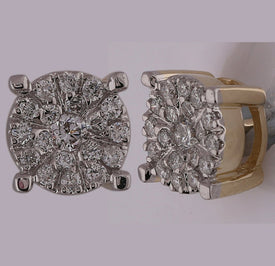 Radiant Cluster Brilliance Earrings - Splendid Jewellery