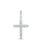 Radiant Devotion Diamond Cross Pendant - Splendid Jewellery