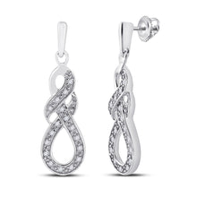Load image into Gallery viewer, Radiant Diamond Sparkle Earrings - Splendid Jewellery