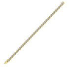 Radiant Elegance: 10kt Yellow Gold Diamond Tennis Bracelet - 4 - 3/4 Ct.t.w. - Splendid Jewellery