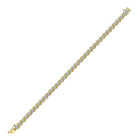 Radiant Elegance: 10kt Yellow Gold Diamond Tennis Bracelet - 4 - 3/4 Ct.t.w. - Splendid Jewellery