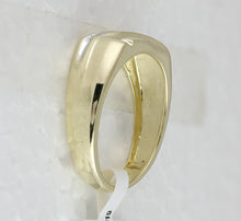 Load image into Gallery viewer, Radiant Elegance: 10kt Yellow Gold Mens Diagonal Row Diamond Wedding Band Ring - 1/8 Cttw - Splendid Jewellery