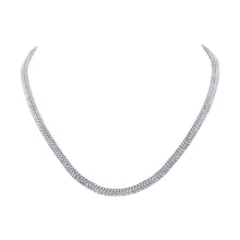 Load image into Gallery viewer, Radiant Elegance: 14kt White Gold Diamond Pendant Necklace - Splendid Jewellery