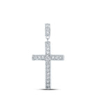 Radiant Faith Diamond Cross Pendant - Splendid Jewellery