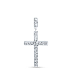 Radiant Faith Diamond Cross Pendant - Splendid Jewellery