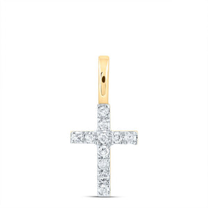 Radiant Faith Diamond Cross Pendant - Splendid Jewellery