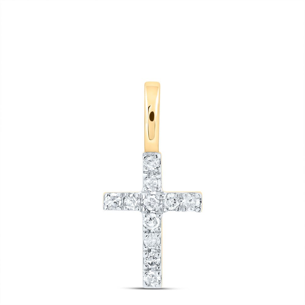 Radiant Faith Diamond Cross Pendant - Splendid Jewellery