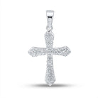 Radiant Faith Diamond Cross Pendant - Splendid Jewellery