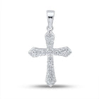 Radiant Faith Diamond Cross Pendant - Splendid Jewellery