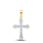 Radiant Faith Diamond Cross Pendant - Splendid Jewellery