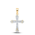 Radiant Faith Diamond Cross Pendant - Splendid Jewellery