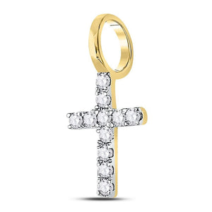 Radiant Faith Diamond Cross Pendant - Splendid Jewellery