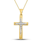 Radiant Faith Diamond Cross Pendant - Splendid Jewellery