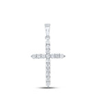 Radiant Faith Diamond Cross Pendant - Splendid Jewellery