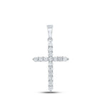 Radiant Faith Diamond Cross Pendant - Splendid Jewellery