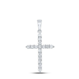 Radiant Faith Diamond Cross Pendant - Splendid Jewellery