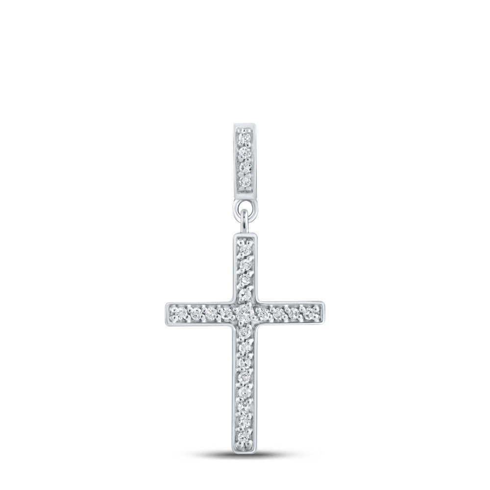 Radiant Faith Diamond Cross Pendant - Splendid Jewellery