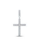 Radiant Faith Diamond Cross Pendant - Splendid Jewellery