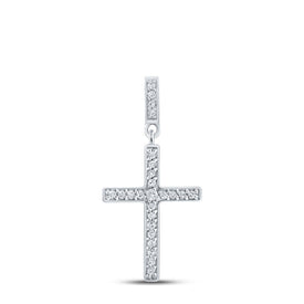 Radiant Faith Diamond Cross Pendant - Splendid Jewellery
