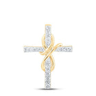 Radiant Faith Diamond Cross Pendant - Splendid Jewellery