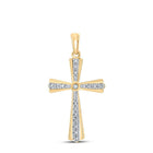 Radiant Faith Diamond Cross Pendant - Splendid Jewellery