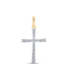 Radiant Faith Diamond Cross Pendant - Splendid Jewellery