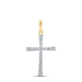 Radiant Faith Diamond Cross Pendant - Splendid Jewellery