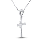 Radiant Faith Diamond Cross Pendant - Splendid Jewellery