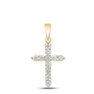 Radiant Faith Diamond Cross Pendant - Splendid Jewellery