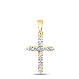 Radiant Faith Diamond Cross Pendant - Splendid Jewellery