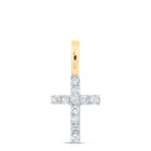 Radiant Faith Diamond Cross Pendant - Splendid Jewellery