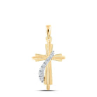 Radiant Faith Diamond Cross Pendant - Splendid Jewellery