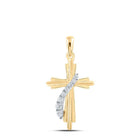 Radiant Faith Diamond Cross Pendant - Splendid Jewellery
