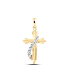 Radiant Faith Diamond Cross Pendant - Splendid Jewellery
