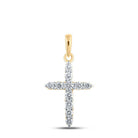 Radiant Faith Diamond Cross Pendant - Splendid Jewellery
