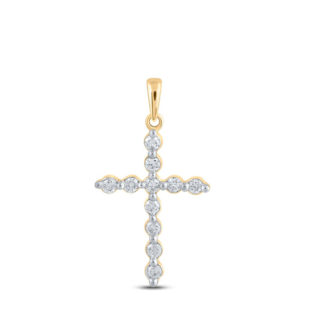 Radiant Faith Diamond Cross Pendant - Splendid Jewellery