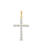 Radiant Faith Diamond Cross Pendant - Splendid Jewellery