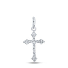 Load image into Gallery viewer, Radiant Faith Diamond Cross Pendant - Splendid Jewellery