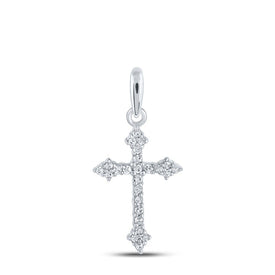 Radiant Faith Diamond Cross Pendant - Splendid Jewellery