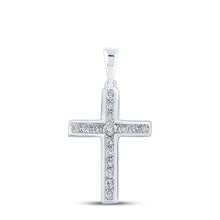 Load image into Gallery viewer, Radiant Faith Diamond Cross Pendant - Splendid Jewellery
