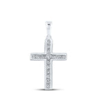 Radiant Faith Diamond Cross Pendant - Splendid Jewellery