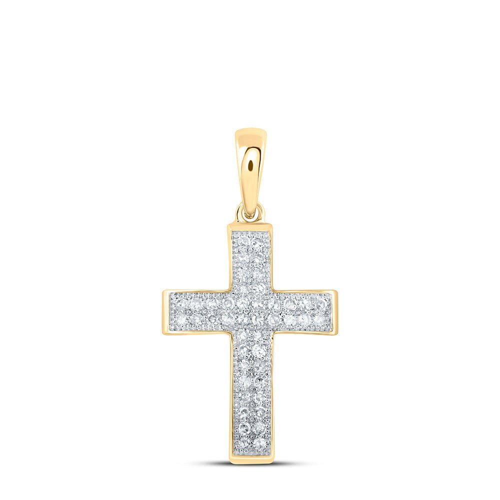 Radiant Faith Diamond Cross Pendant - Splendid Jewellery