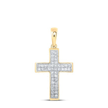 Load image into Gallery viewer, Radiant Faith Diamond Cross Pendant - Splendid Jewellery