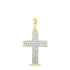 Radiant Faith Diamond Cross Pendant - Splendid Jewellery