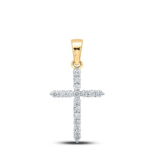 Load image into Gallery viewer, Radiant Faith Diamond Cross Pendant - Splendid Jewellery