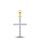 Radiant Faith Diamond Cross Pendant - Splendid Jewellery