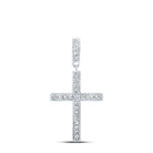 Radiant Faith Diamond Cross Pendant - Splendid Jewellery