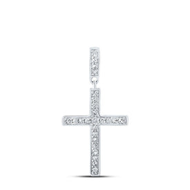 Radiant Faith Diamond Cross Pendant - Splendid Jewellery