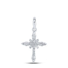Radiant Faith Diamond Cross Pendant - Splendid Jewellery